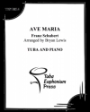 アヴェ・マリア（フランツ・シューベルト）（テューバ+ピアノ）【Ave Maria】