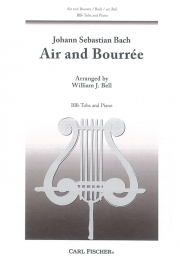 アリアとブーレ（バッハ）（テューバ+ピアノ）【Air and Bourree】