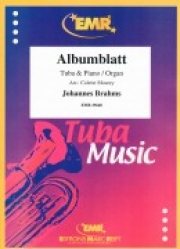 アルバムブラット（ヨハネス・ブラームス）（テューバ+ピアノ）【Albumblatt】