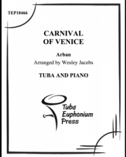 ヴェニスの謝肉祭（ジャン・バティスト・アーバン）（テューバ+ピアノ）【Carnival of Venice】