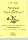 ヴェニスの謝肉祭・変奏曲（ジャン・バティスト・アーバン）（テューバ+ピアノ）【Variations On Carnival Of Venice】