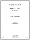 ヴォカリーズ・Op.34・No.14（セルゲイ・ラフマニノフ）（テューバ+ピアノ）【Vocalise Op.34 No.14】