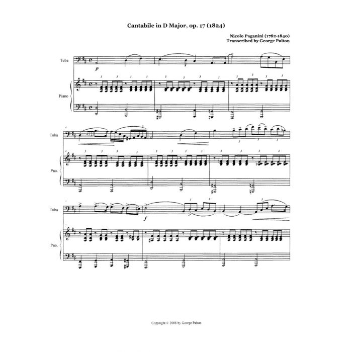 14のカプリス・Op. 11 No. 6 (常動曲)（ニコロ・パガニーニ