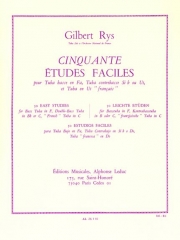 簡単な50のエチュード（ギルバート・リス）【50 Etudes faciles】