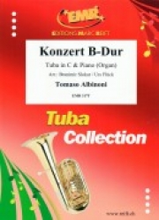 協奏曲・変ロ長調（トマゾ・アルビノーニ）（テューバ+ピアノ）【Konzert B-Dur】