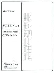 組曲・第1番（エフィー組曲）（アレック・ワイルダー）（テューバ+ピアノ）【Suite No. 1 (“Effie”)】