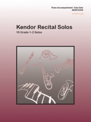 ケンダー・リサイタル・ソロ・テューバ（テューバ+ピアノ）【Kendor Recital Solos - Tuba -】