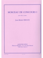 演奏会用小品・1（ジャン＝ミシェル・ドフェイ）（テューバ+ピアノ）【Morceau de Concours 1】