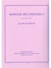 演奏会用小品・1（ジャン＝ミシェル・ドフェイ）（テューバ+ピアノ）【Morceau de Concours 1】