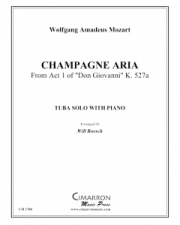 シャンパーニュ・アリア（モーツァルト）（テューバ+ピアノ）【Champagne Aria】