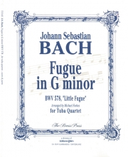 小フーガト短調 BWV578 (バッハ）（ユーフォニアム＆テューバ四重奏）【Fugue In G Minor Bwv 578. Little Fugue】