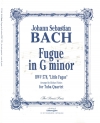 小フーガト短調 BWV578 (バッハ）（ユーフォニアム＆テューバ四重奏）【Fugue In G Minor Bwv 578. Little Fugue】