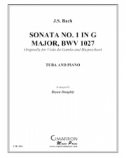 ソナタ・BWV・1027（バッハ）（テューバ+ピアノ）【Sonata BWV 1027】