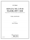 ソナタ・BWV・1028（バッハ）（テューバ+ピアノ）【Sonata BWV 1028】