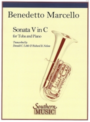 ソナタ・第5番・ハ長調（ベネデット・マルチェッロ）（テューバ+ピアノ）【Sonata No. 5 in C】