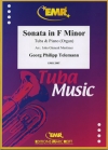 ソナタ・へ短調 （テレマン）（テューバ+ピアノ）【Sonata in F minor】