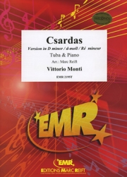 チャルダッシュ・ニ短調（ヴィットリオ・モンティ）（テューバ+ピアノ）【Csardas　 in Ｄ　Minor】