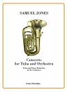 テューバとオーケストラの為の協奏曲（サミュエル・ジョーンズ）（テューバ+ピアノ）【Concerto for Tuba and Orchestra】