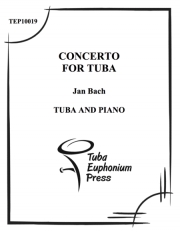 テューバとチェンバーオーケストラの為の協奏曲（ヤン・バック）（テューバ+ピアノ）【Concerto for Tuba and Chamber Orchestra】
