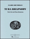 テューバ ラプソディー（クレア・グランドマン）（テューバ+ピアノ）【Tuba Rhapsody】