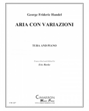 「調子の良い鍛冶屋」による変奏曲 (ヘンデル)（テューバ+ピアノ）【Aria con Variazioni/ from the Fifth Harpsichord Suite】
