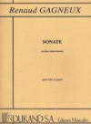 2楽章によるソナタ（ルノー・ギャノー）（テューバ+ピアノ）【Sonate en deux mouvements】