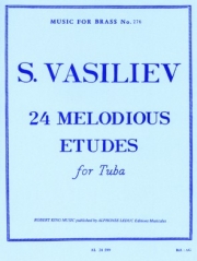 24のメロディアスなエチュード（S・ヴァシリエフ）【24 Melodious etudes】