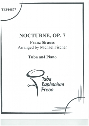 ノクターン・Op.7（ヨーゼフ・シュトラウス）（テューバ+ピアノ）【Nocturne Op.7】