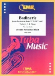 バディヌリー（バッハ）（テューバ+ピアノ）【Badinerie　from Orchestral Suite No. 2 BWV 1067】
