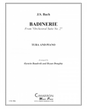 バディネリ（バッハ）（テューバ+ピアノ）【Badinerie】