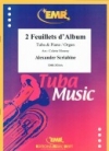 2つのアルバムの綴り（アレクサンドル・スクリャービン）（テューバ+ピアノ）【2 Feuillets d'Album】