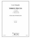 3つの小品（レオーネ・シニガーリャ）（テューバ+ピアノ）【Three Pieces】