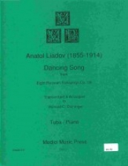 8つのロシア民謡よりダンス・ソング（アナトーリ・リャードフ）（テューバ+ピアノ）【DANCING SONG Oｐ. 58 FROM EIGHT RUSSIAN FOLK　SONGS】