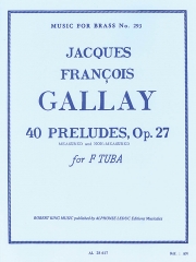 40の前奏曲・Op.27（ジャック・フランソワ・ガレ）【40 Preludes Op.27】