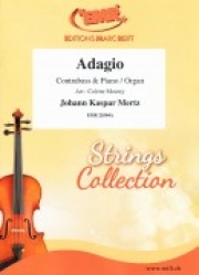 アダージョ（ヨハン・カスパール・メルツ）（ストリングベース+ピアノ）【Adagio】