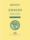 アダージョ（コダーイ・ゾルターン）（ストリングベース+ピアノ）【Adagio for Double Bass and Piano – New Edition】