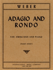 アダージョとロンド（カール・マリア・フォン・ウェーバー）（ストリングベース+ピアノ）【Adagio and Rondo (solo tuning)】