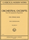 オーケストラからの抜粋・Vol.3（ストリングベース）【ORCHESTRAL EXCERPTS Vol.3】