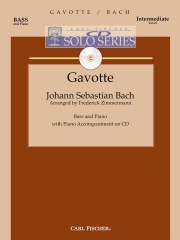 ガヴォット（バッハ）（ストリングベース+ピアノ）【Gavotte】