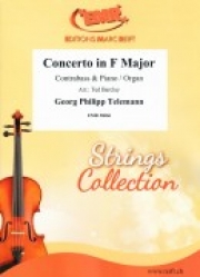 協奏曲・ヘ長調 （テレマン）（ストリングベース+ピアノ）【Concerto in F Major】