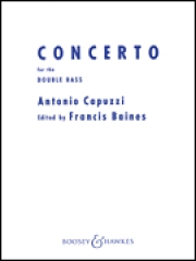 協奏曲・ヘ長調（アントニオ・カプッツィ）（ストリングベース+ピアノ）【Double Bass Concerto in F】