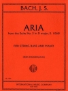 組曲・No.3よりアリア・ニ長調（バッハ）（ストリングベース+ピアノ）【Aria in D major from Suite No. 3】