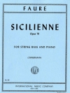 シチリアーナ・Op.78（ガブリエル・フォーレ）（ストリングベース+ピアノ）【Sicilienne Op. 78】