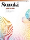 鈴木 バス 教本 Voｌ.1.（ピアノ伴奏譜）(ストリングベース）【Suzuki Bass School Piano Acc. Volume 1】