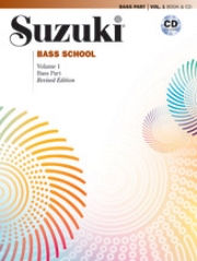 鈴木 バス 教本 Voｌ.1.（パート譜＆CD）(ストリングベース）【Suzuki Bass School Bass Part & CD Volume 1】