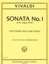 ソナタ・No.1・変ロ長調・RV47（アントニオ・ヴィヴァルディ）（ストリングベース+ピアノ）【Sonata No. 1 in B flat major RV 47】
