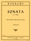 ソナタ・イ長調・RV 31・Op. 2・No. 2（アントニオ・ヴィヴァルディ）（ストリングベース+ピアノ）【Sonata in A major RV 31 Op. 2 No. 2 (solo tuning)】