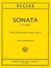ソナタ・ト短調（ヘンリー・エクルズ）（ストリングベース+ピアノ）【Sonata in G minor】