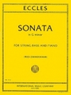 ソナタ・ト短調（ヘンリー・エクルズ）（ストリングベース+ピアノ）【Sonata in G minor】