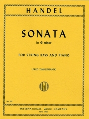 ソナタ・ト短調 (ヘンデル)（ストリングベース+ピアノ）【Sonata in G minor】